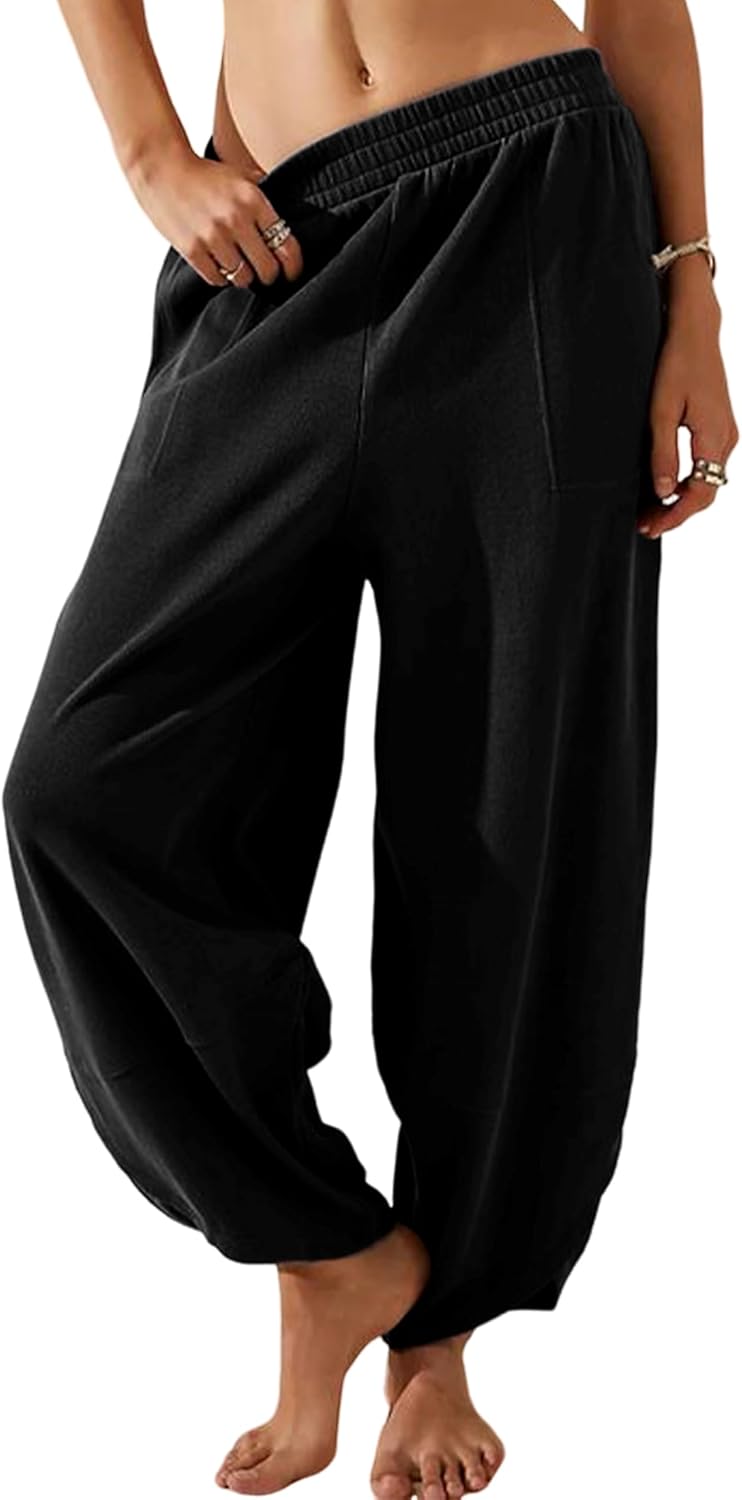 Thumbnail 6 de Himosyber Women Cotton Wide Leg Palazzo Pants