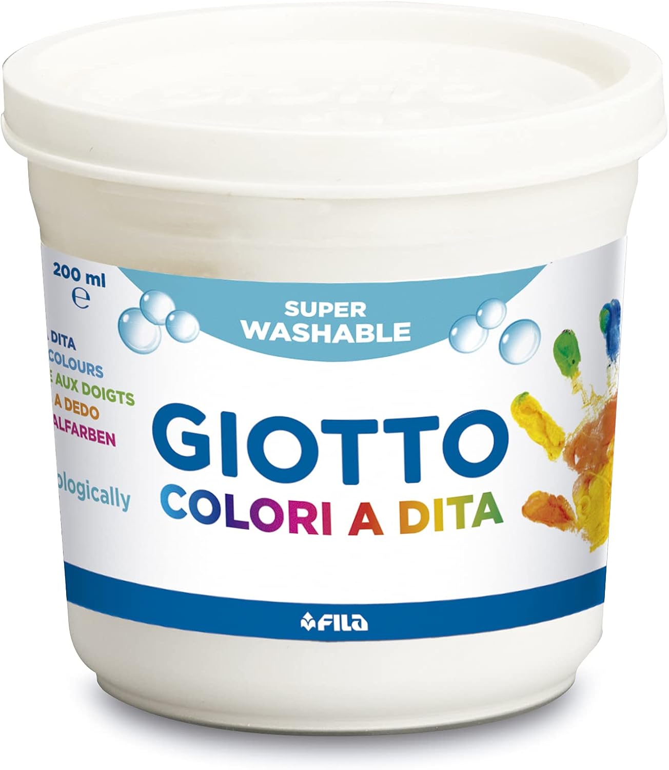 Thumbnail 4 de GIOTTO Dita Super Washable Finger Paint (6 x 200ml) – Primary Colours