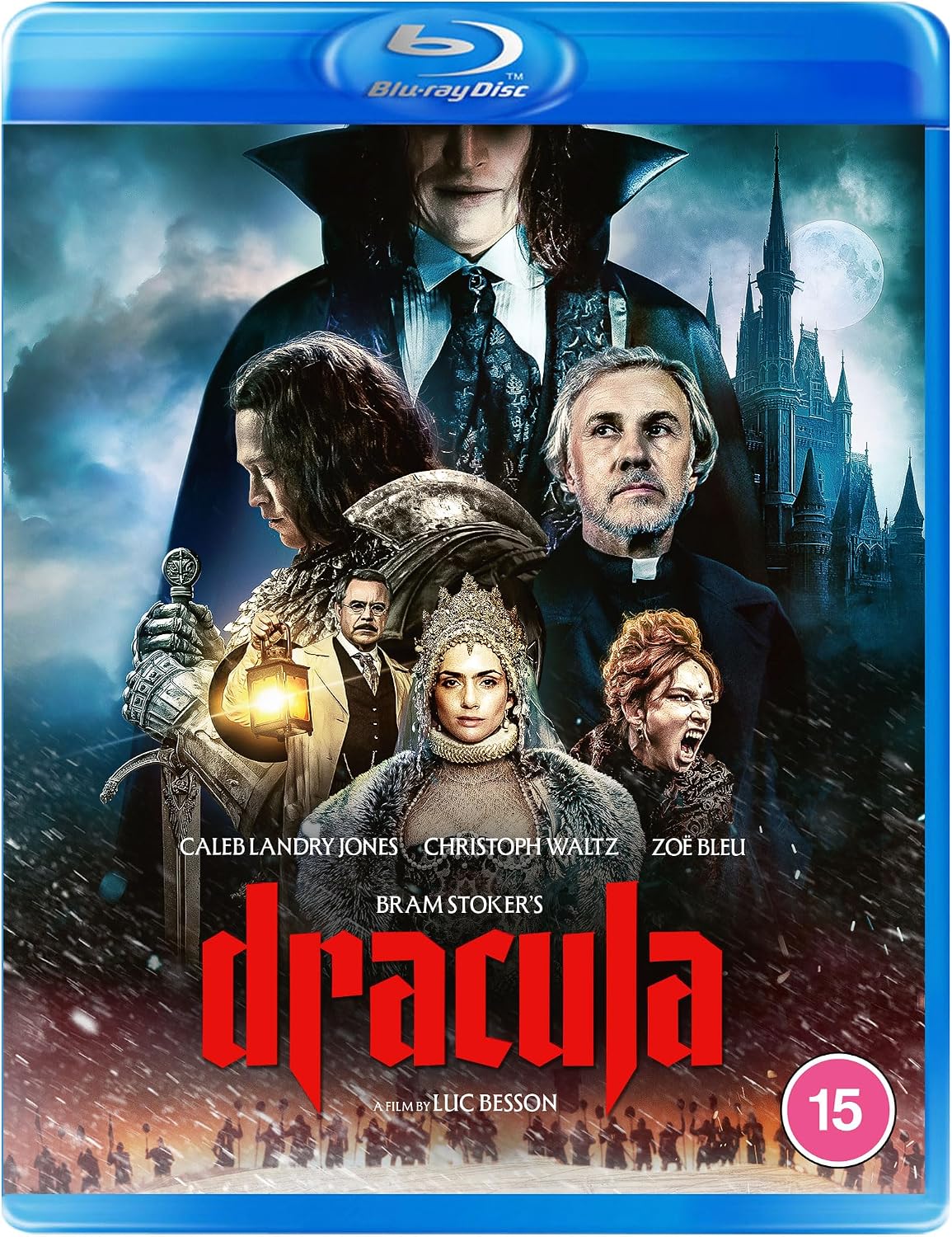 Detalle de Dracula Blu-ray Region B, directed by Luc Besson