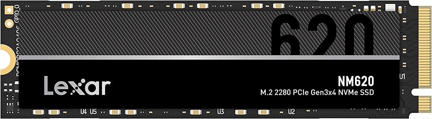 Detalle de Lexar NM620 LNM620X256G-RNNNG, SSD 256 GB M.2 2280 PCIe Gen3x4 NVMe 1.4