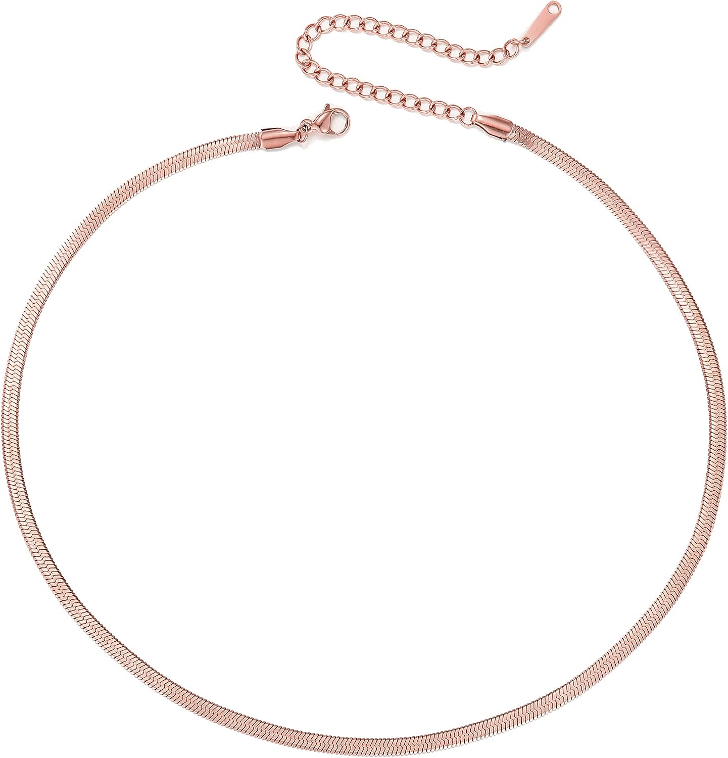 Detalle de BONNYBIRD BonnySnake collana donna in acciaio chirurgico 316L multifilo placcato in argento, oro e oro rosa