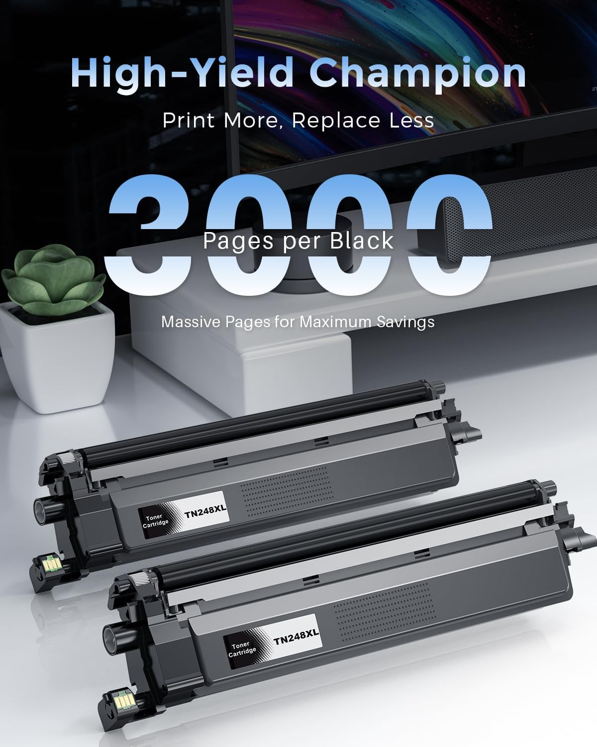 Detalle 2 de Kuva TN248XL Toner compatible negro 3.000 páginas