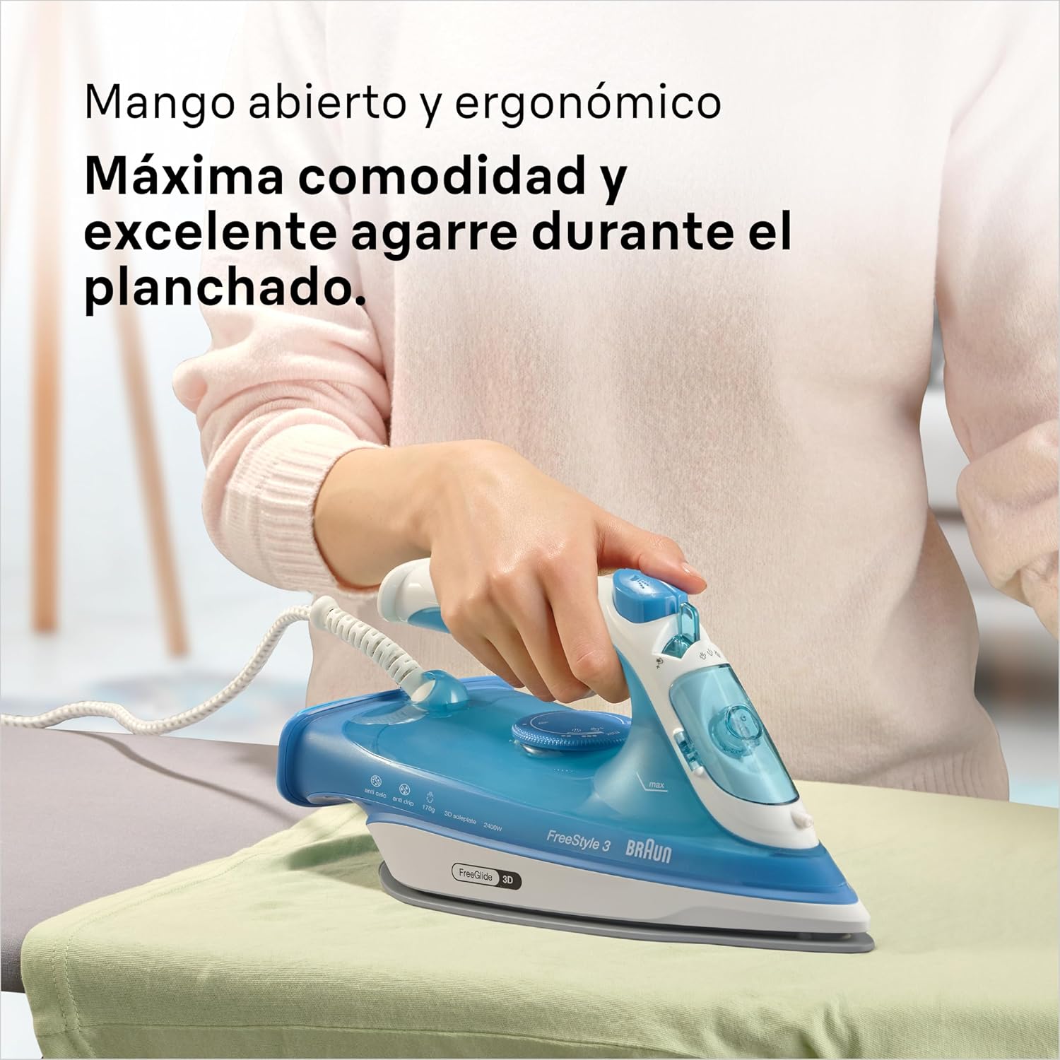 Thumbnail 4 de Braun FreeStyle 3 FI3144BL 🧳 Plancha de Vapor con Suela SuperCeramic