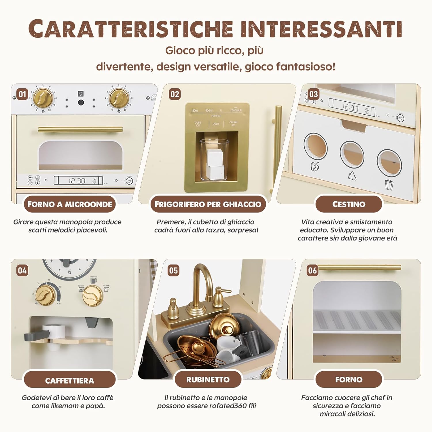 Detalle de EDUBEBO set cucina bimbi 115 cm