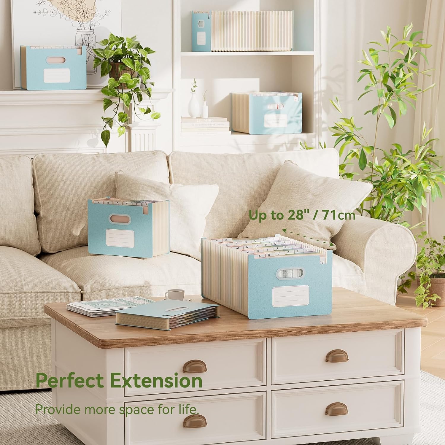 Thumbnail 4 de EcoStash 26 Pocket A4 File Organiser