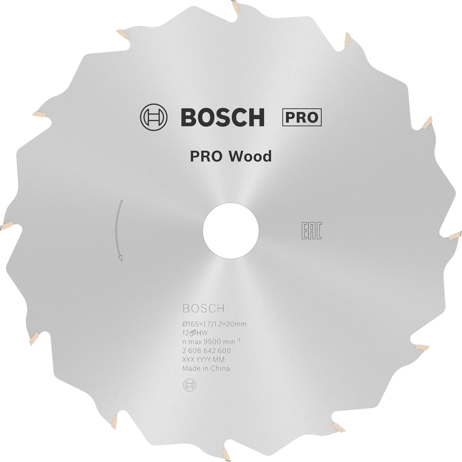 Thumbnail 6 de Lame de scie circulaire PRO Wood Bosch — 160 x 1,8 x 20 mm, alésage adaptable