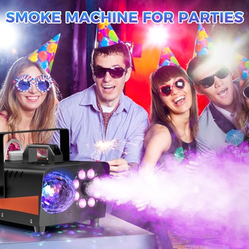 Thumbnail 8 de Dashsafe 800W Fog Machine with 4500CFM and RGB Disco Lights