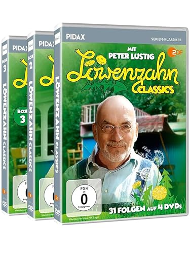 Detalle de WME Home Entertainment Löwenzahn Gesamtedition mit Peter Lustig, 73 Folgen auf 10 DVDs