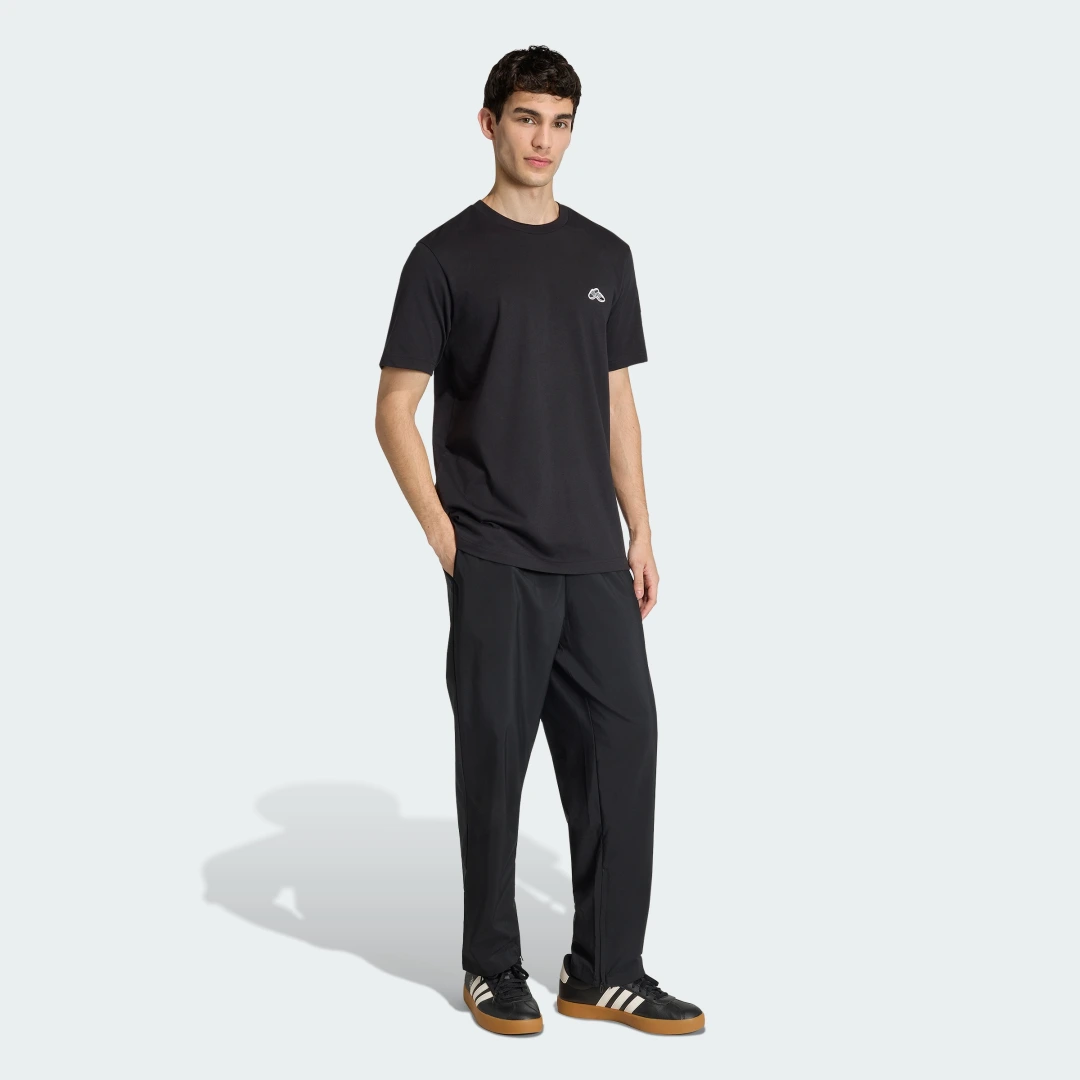 Detalle de Adidas CAMISETA ESTAMPADA SUMMER SLIDES SPORT – Negro