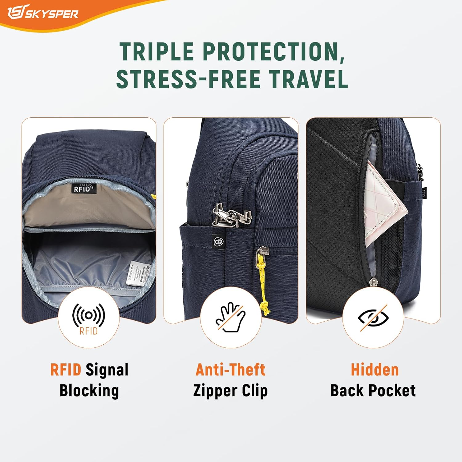 Thumbnail 1 de SKYSPER Brusttasche Klein Sling Bag