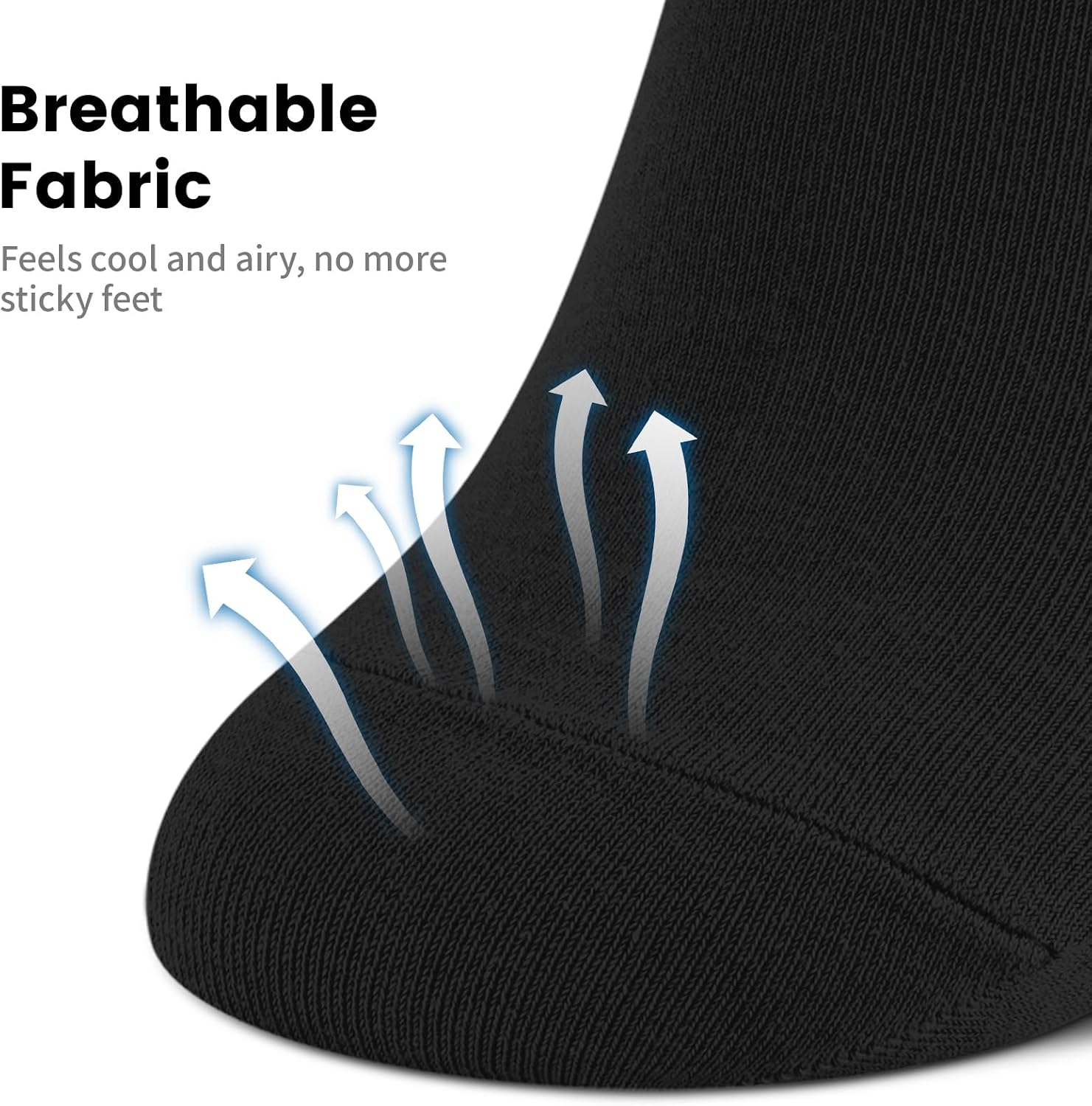 Thumbnail 5 de Wernies No Show Socks Men: Low Cut Ankle Casual Cotton with Non-Slip Grips