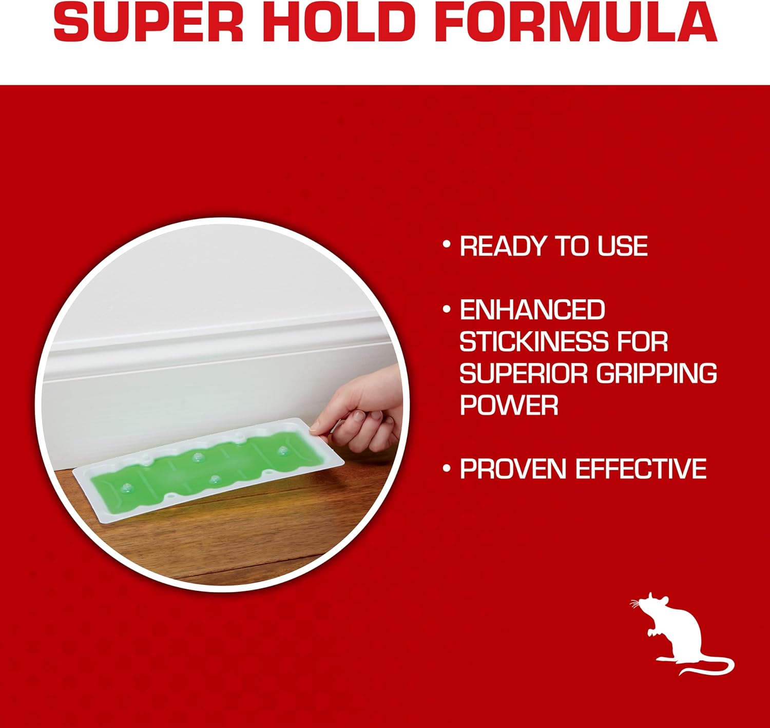 Detalle 2 de Tomcat 0362910 Super Hold Rat-Size Glue Traps, Ready-to-Use, 2 Count
