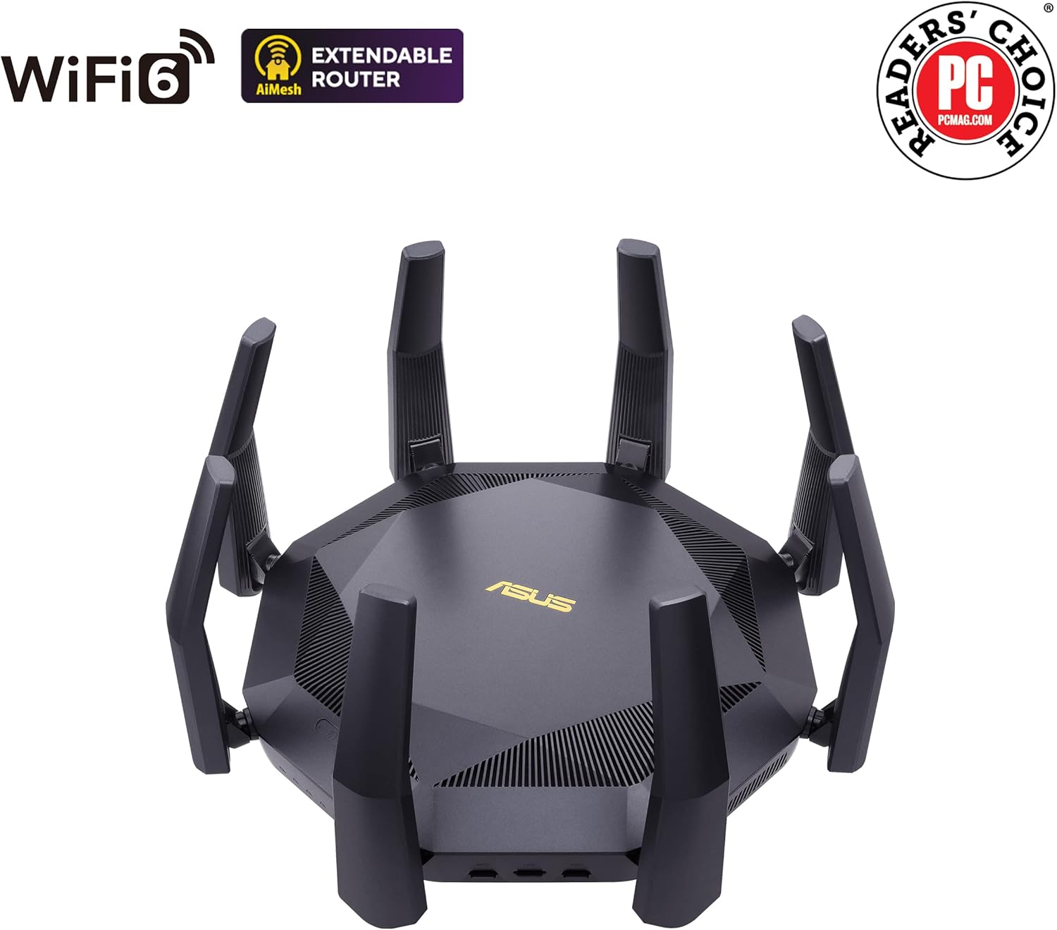 Thumbnail 2 de ASUS RT-AX89X routeur Wi-Fi 6 gaming 6000 Mbps
