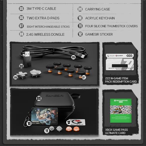 Detalle de GameSir G7 Pro Zenless Zone Zero Edition : Manette sans fil Xbox/PC