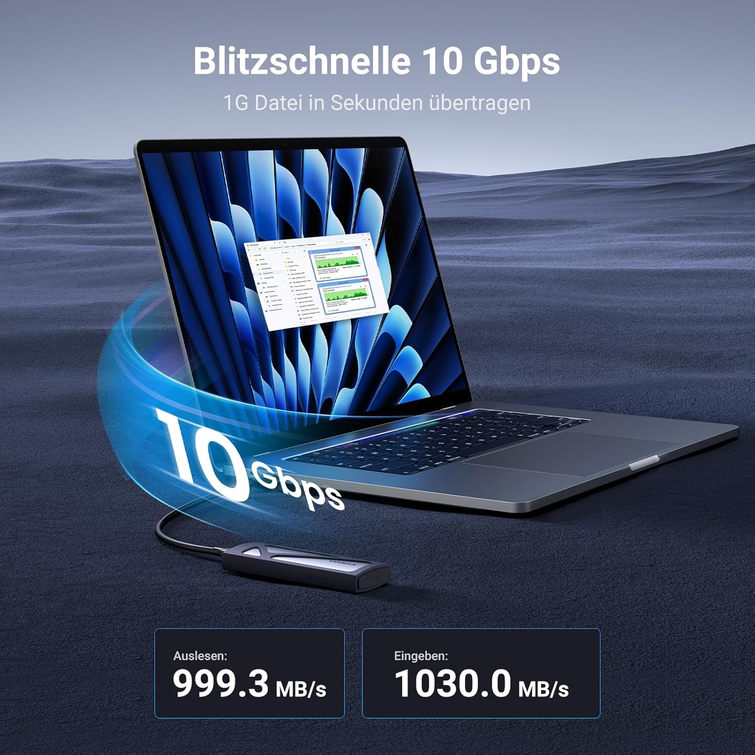 Thumbnail 1 de UGREEN NVMe Gehäuse 10 Gbps 💾