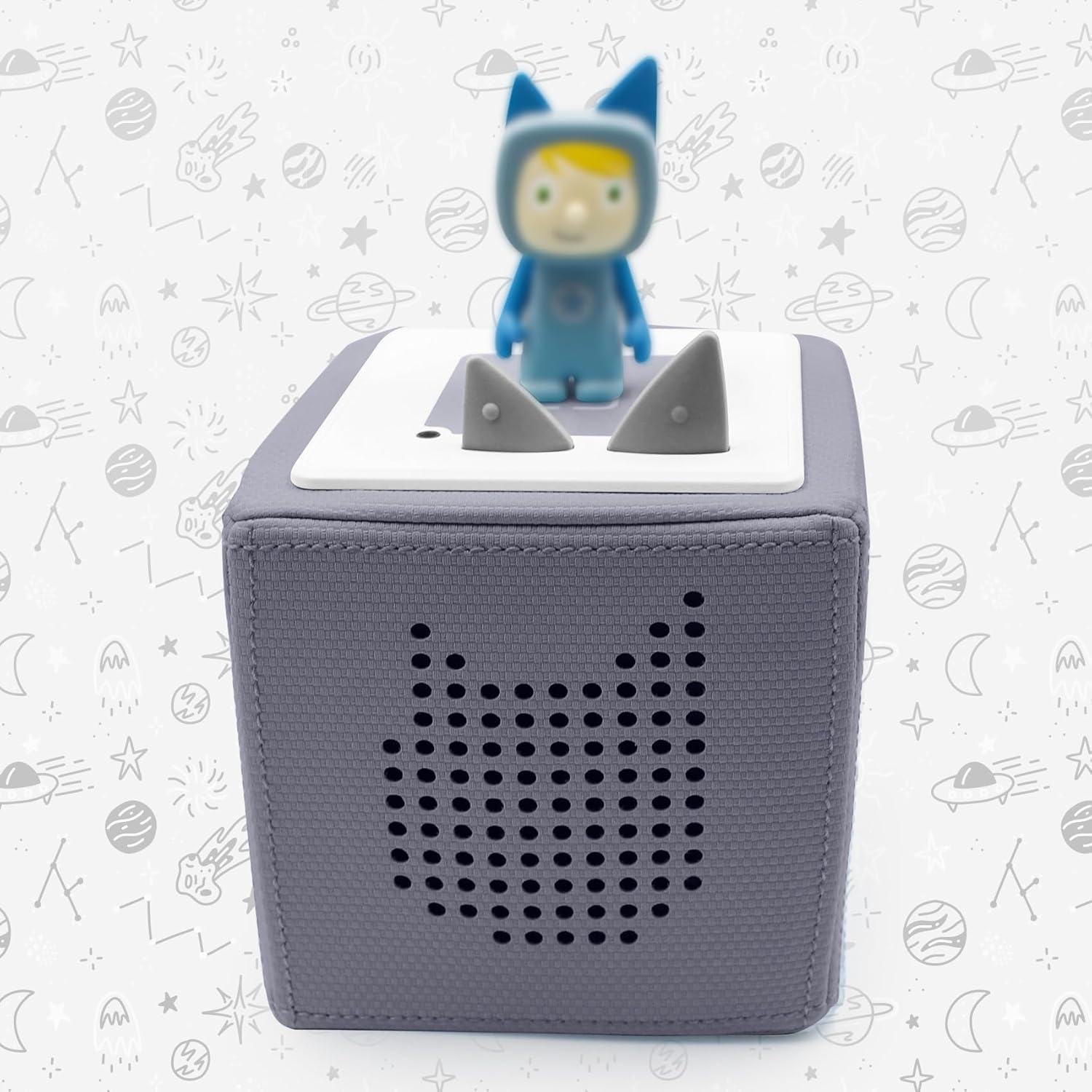 Thumbnail 4 de Ersatz-Ohren und Ersatzkabel mit Schraubendreher für Toniebox (Außenohr, Grau)