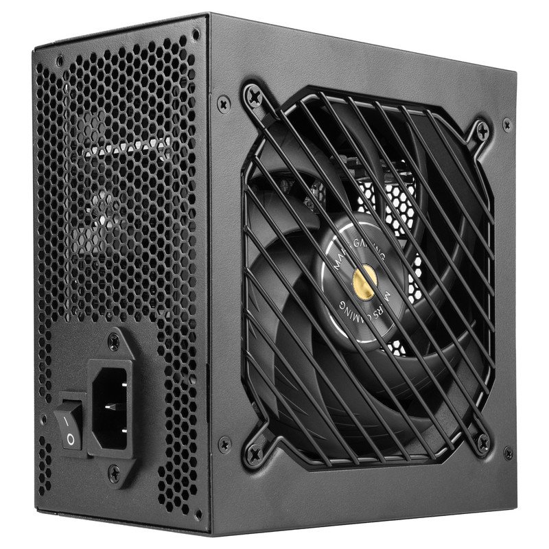 Detalle 2 de Mars Gaming MPB850SI – Fuente ATX 850W 80 Plus Bronze, Silencio Extremo y 7 años de garantía