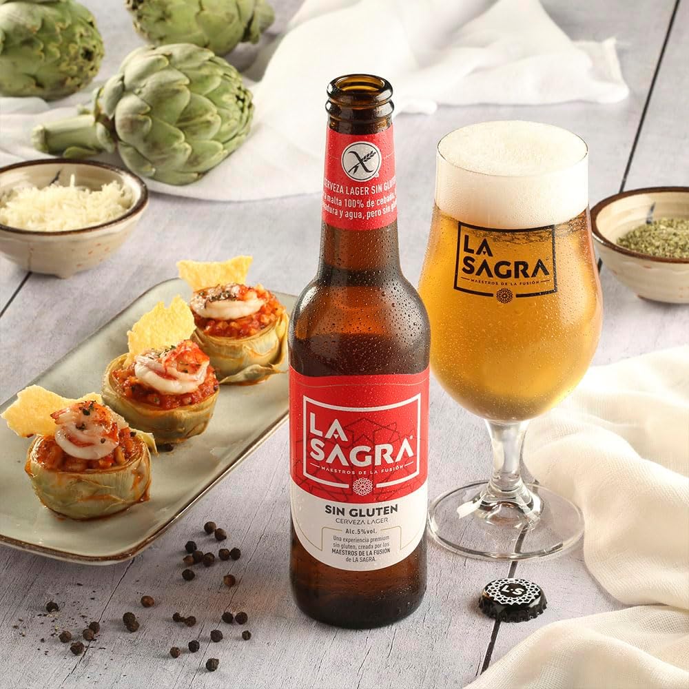Thumbnail 2 de La Sagra Sin Gluten - Pack de 12 Botellas 🍻