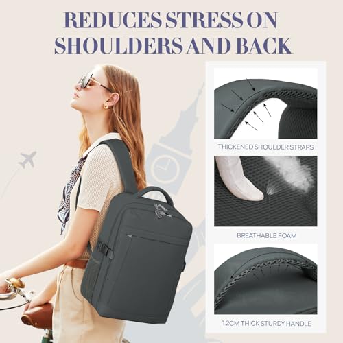Thumbnail 4 de Yankony Ryanair Cabin Bags 40x30x20 Underseat Travel Backpack – Cabin Size
