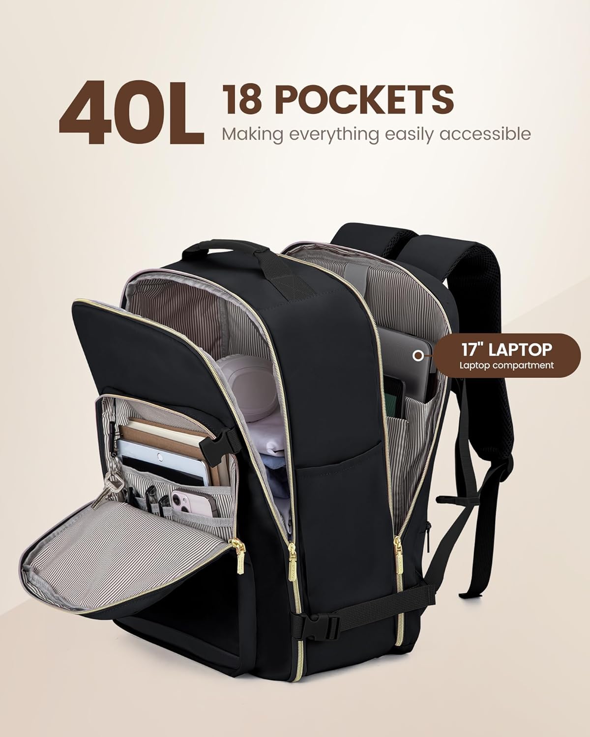 Thumbnail 2 de LOVEVOOK 40L Travel Backpack