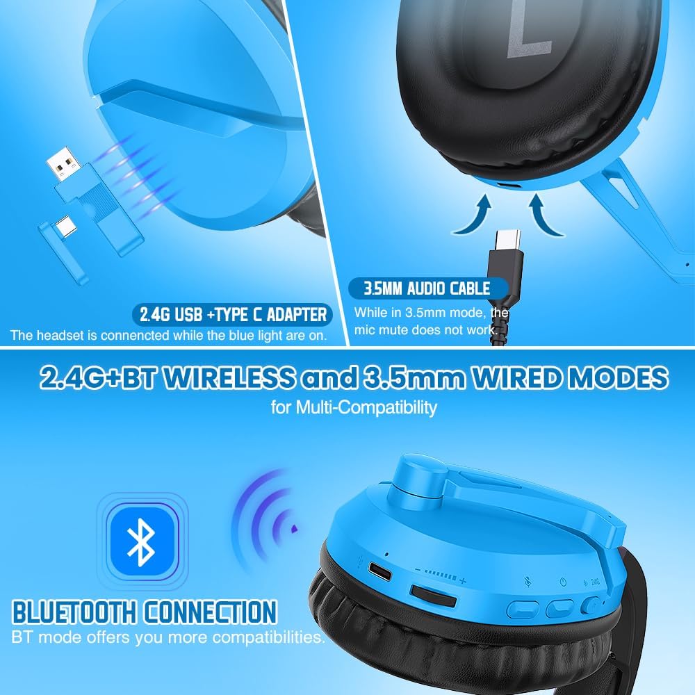 Thumbnail 2 de WolfLawS TA2000 Wireless Gaming Headset