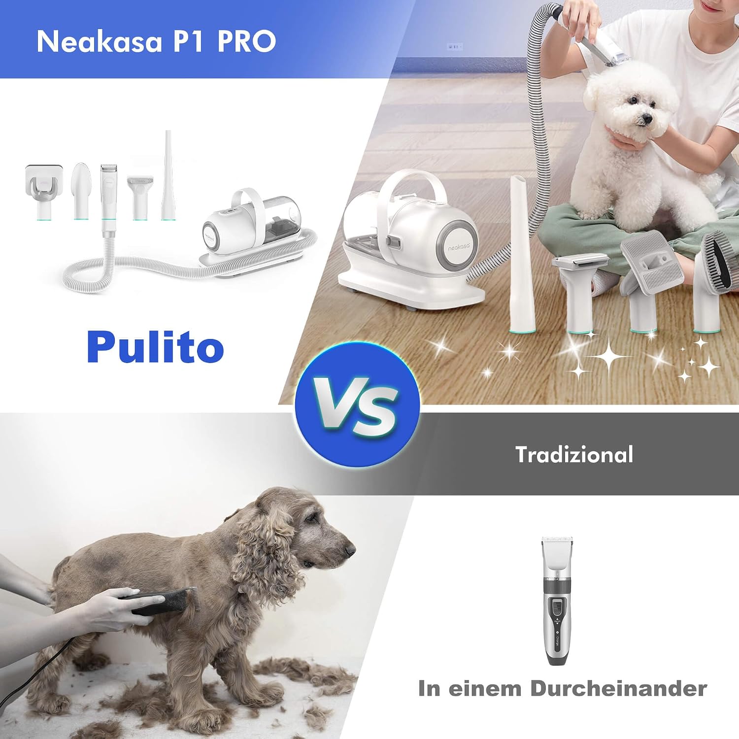 Detalle 2 de Neakasa P1 PRO tosatrice 13000Pa