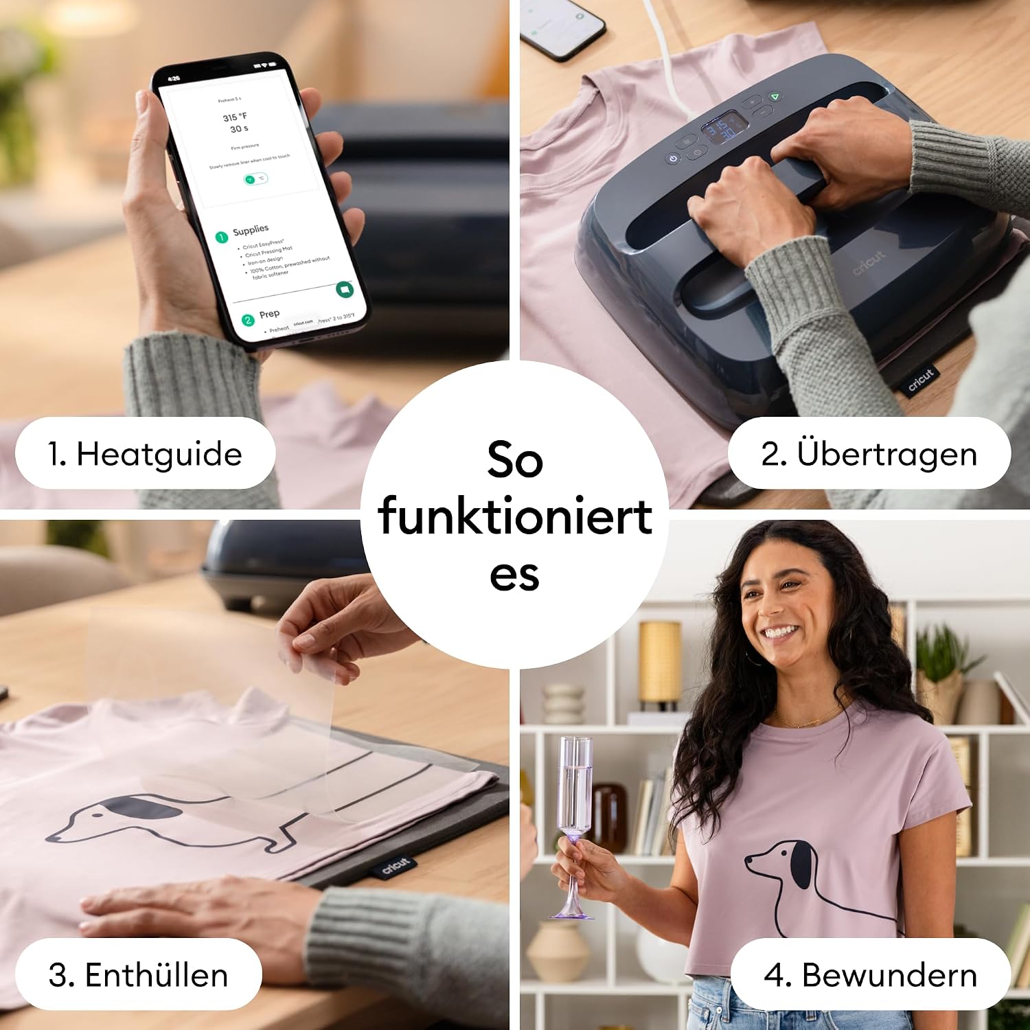 Detalle de Cricut EasyPress 2 SE (30,5 x 25,3 cm) – Heißpresse für Textilprojekte