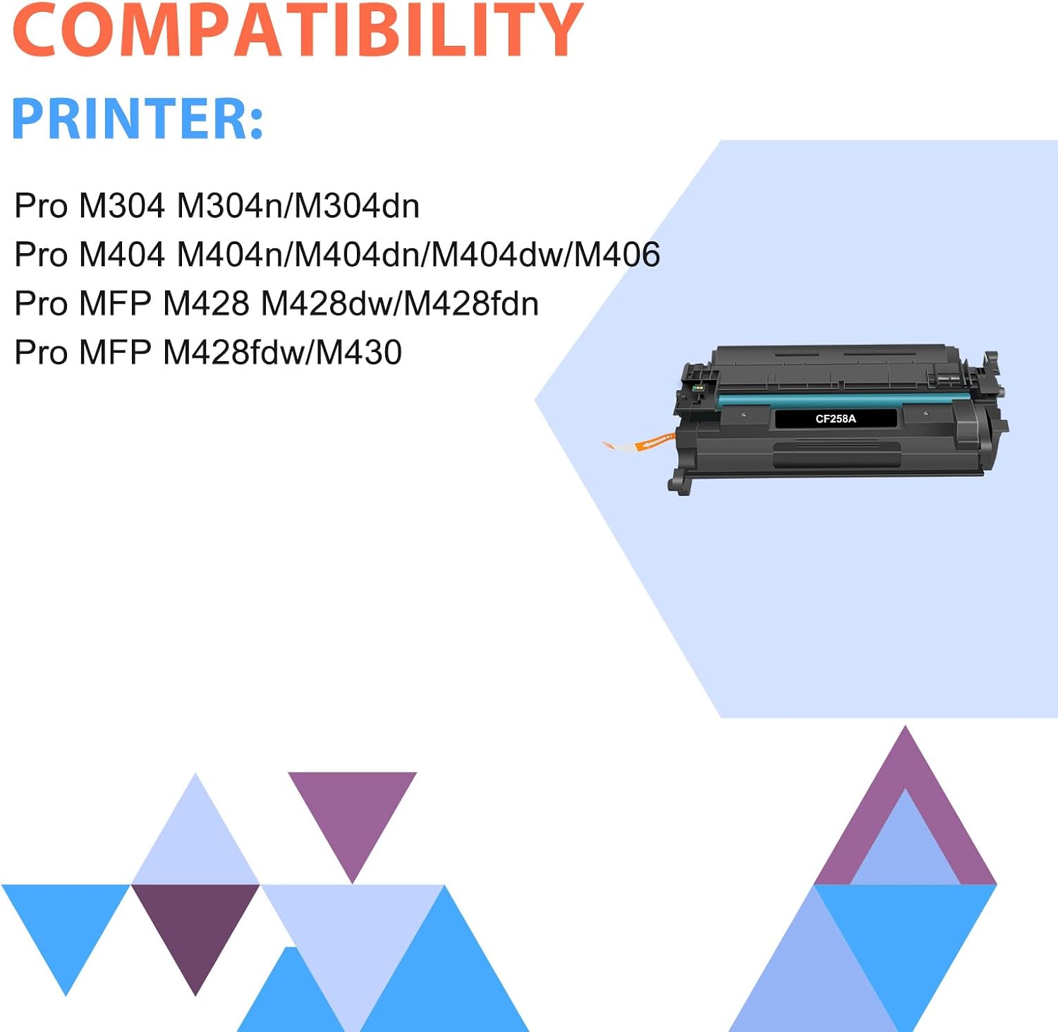 Detalle de 58A toner cartridge