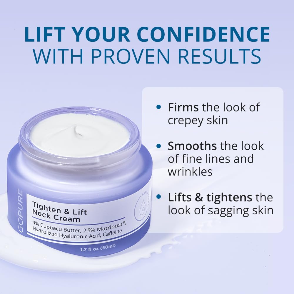 Detalle 2 de goPure Neck Firming Cream 💆♀
