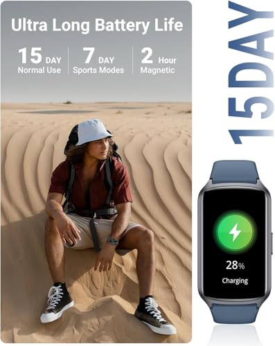 Thumbnail 4 de Amzhero Health Fitness Tracker with 24/7 Health Monitoring and 5ATM Waterproof