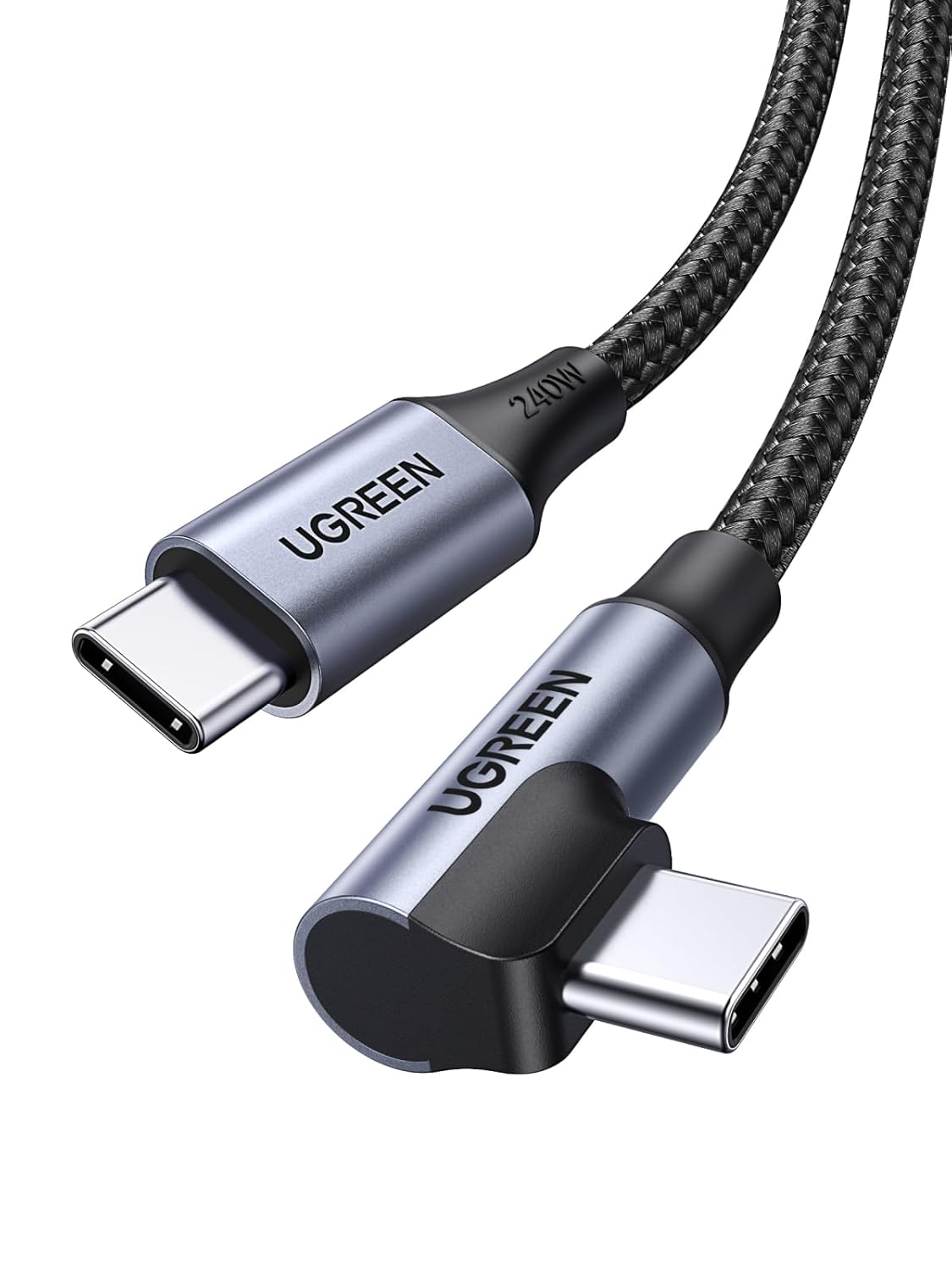 Detalle de UGREEN Cable USB C 240W 2M para carga rápida