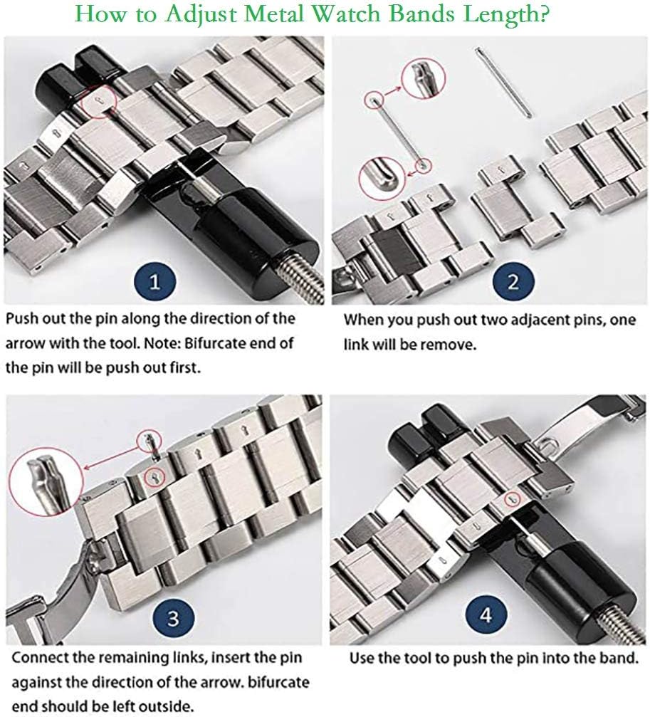 Thumbnail 6 de OTOPO 20mm stainless steel quick-release strap for Samsung Galaxy Watch 4/5/6 & Classic (40–47mm)