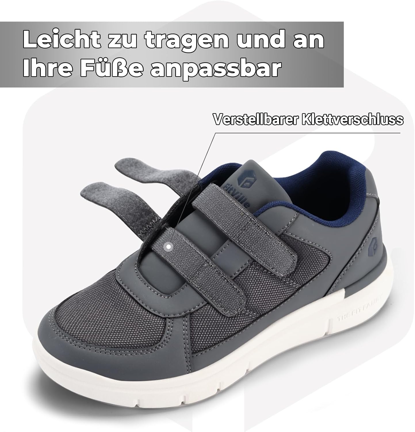 Thumbnail 4 de Turnschuhe Easytop Duo Strap V3 in Extra Weit