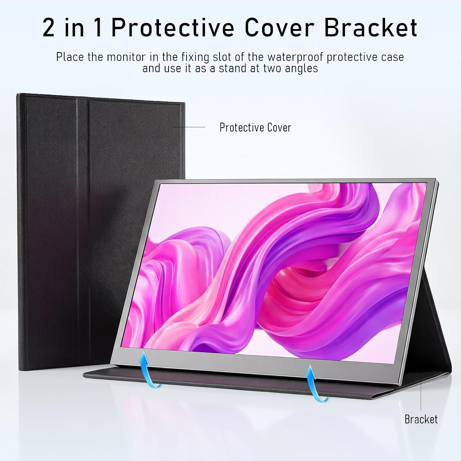 Thumbnail 6 de Xyvolve Portable Monitor 15,6 Zoll FHD (IPS, entspiegelt) – USB-C & Mini HDMI, integrierte Lautsprecher