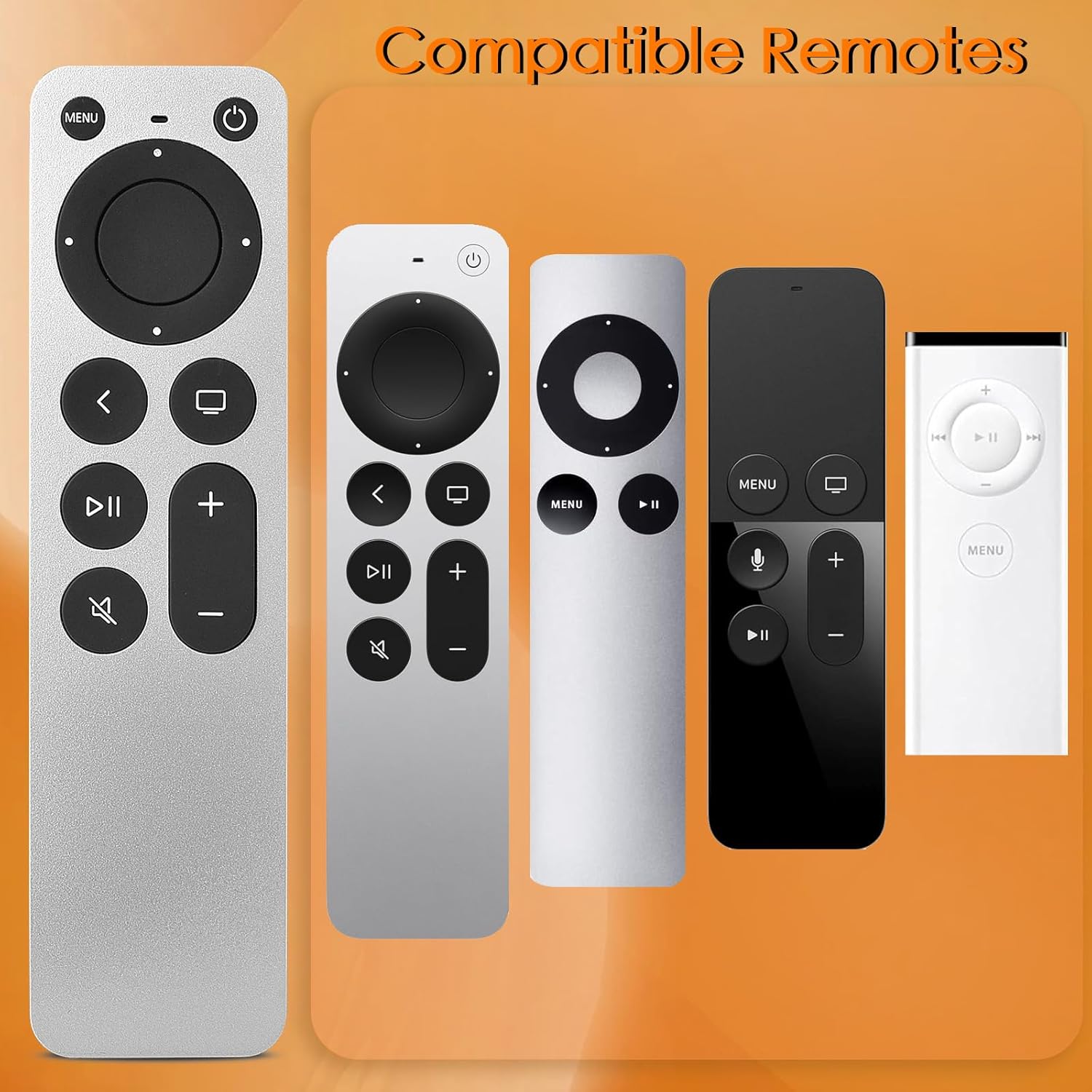 Thumbnail 1 de Apple TV Replacement Remote with TV Control