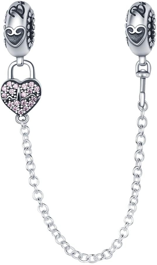 Thumbnail 6 de KUNSIR Charm Anhänger Damen aus 925 Sterling Silber mit Zirkonia – für europäische Armband- und Ketten-Charmes