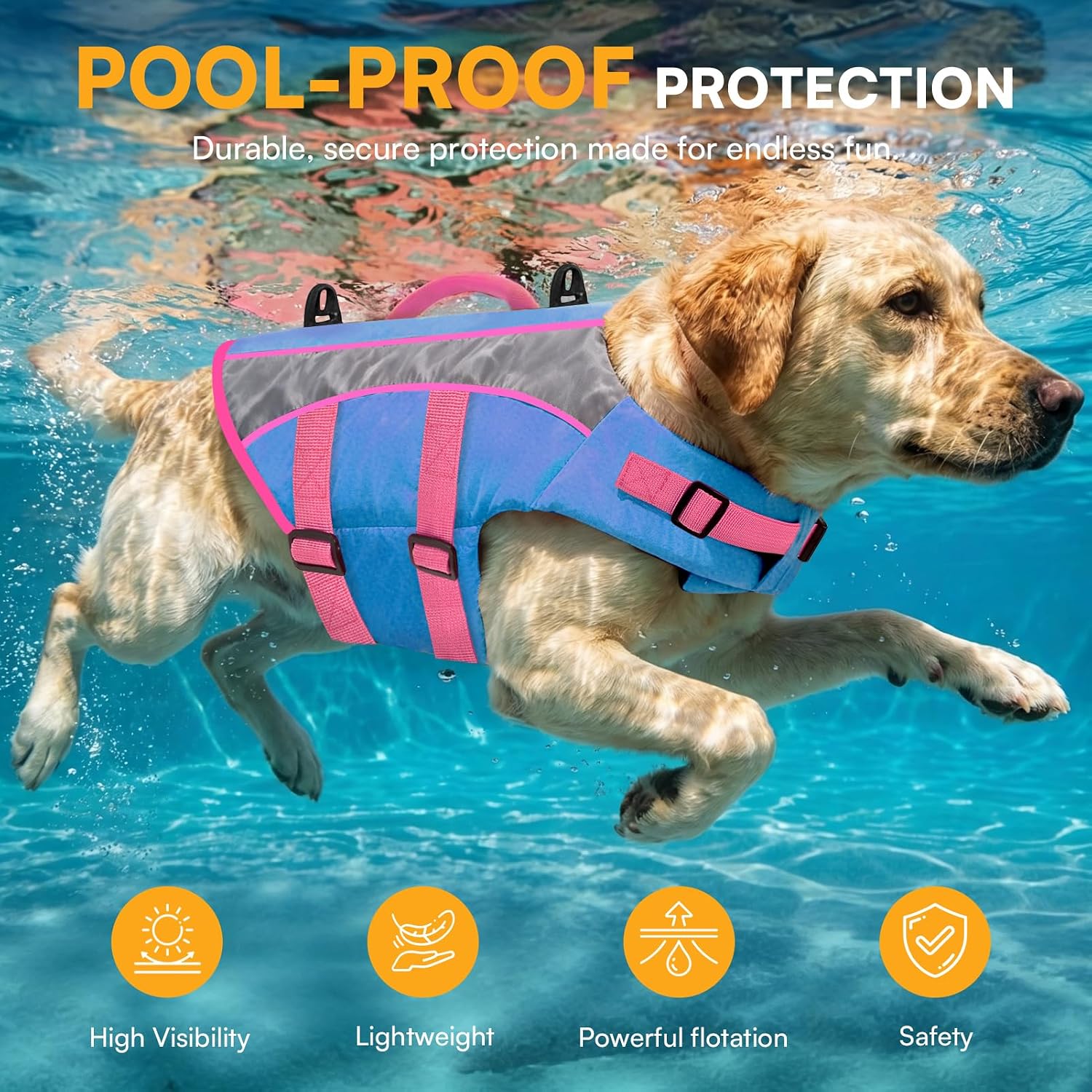 Detalle 1 de Queenmore Dog Life Jacket, XS