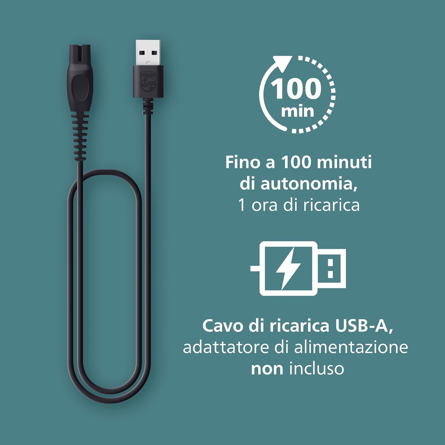 Thumbnail 1 de Philips Bodygroom series 5000 BG5480/15 100 min