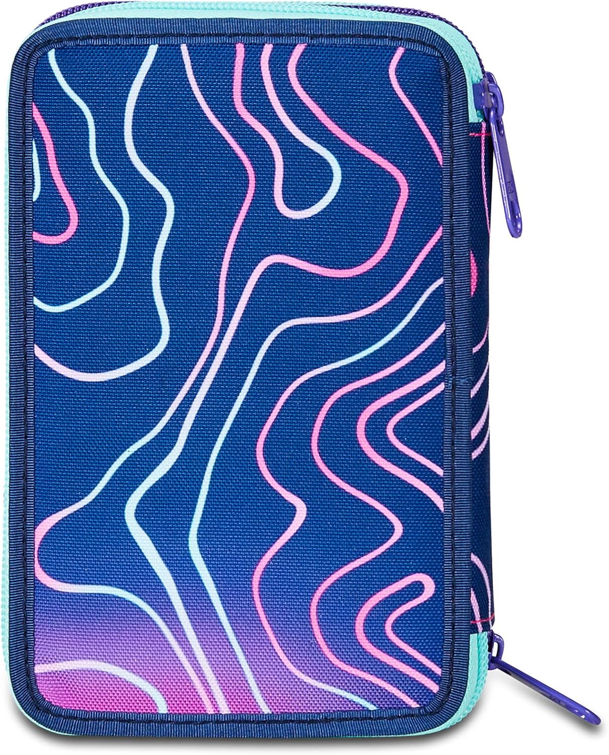 Thumbnail 6 de Seven Astuccio Scuola Elementare a 3 scomparti – viola/azzurro, completo di 45 pezzi