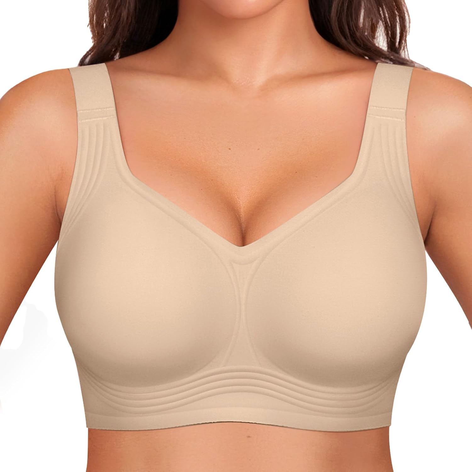 OEAK Full Coverage Gel Bra 4XL