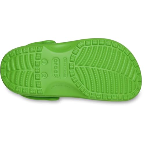 Detalle de Crocs Unisex Kids Classic Clog K in Green, Size 3 UK