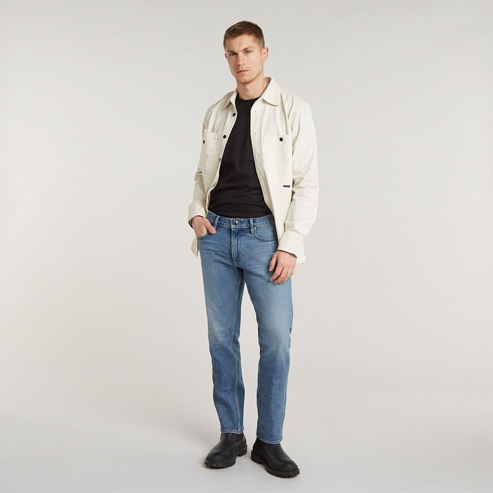Thumbnail 2 de G-STAR Mosa Straight Jeans für Herren mit geradem Bein und Nieten-Details