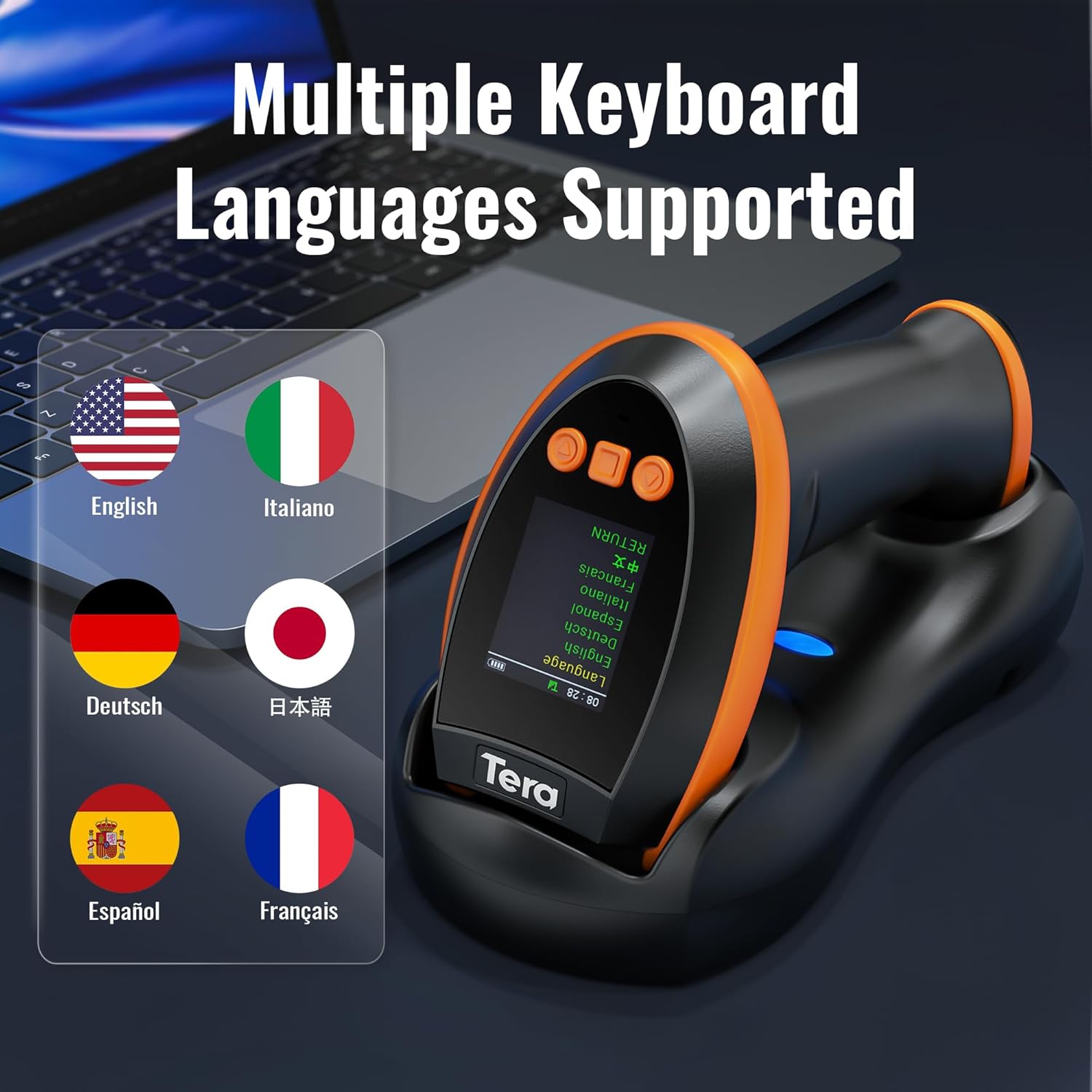 Thumbnail 5 de Tera HW0009 Wireless Barcode Scanner 2D