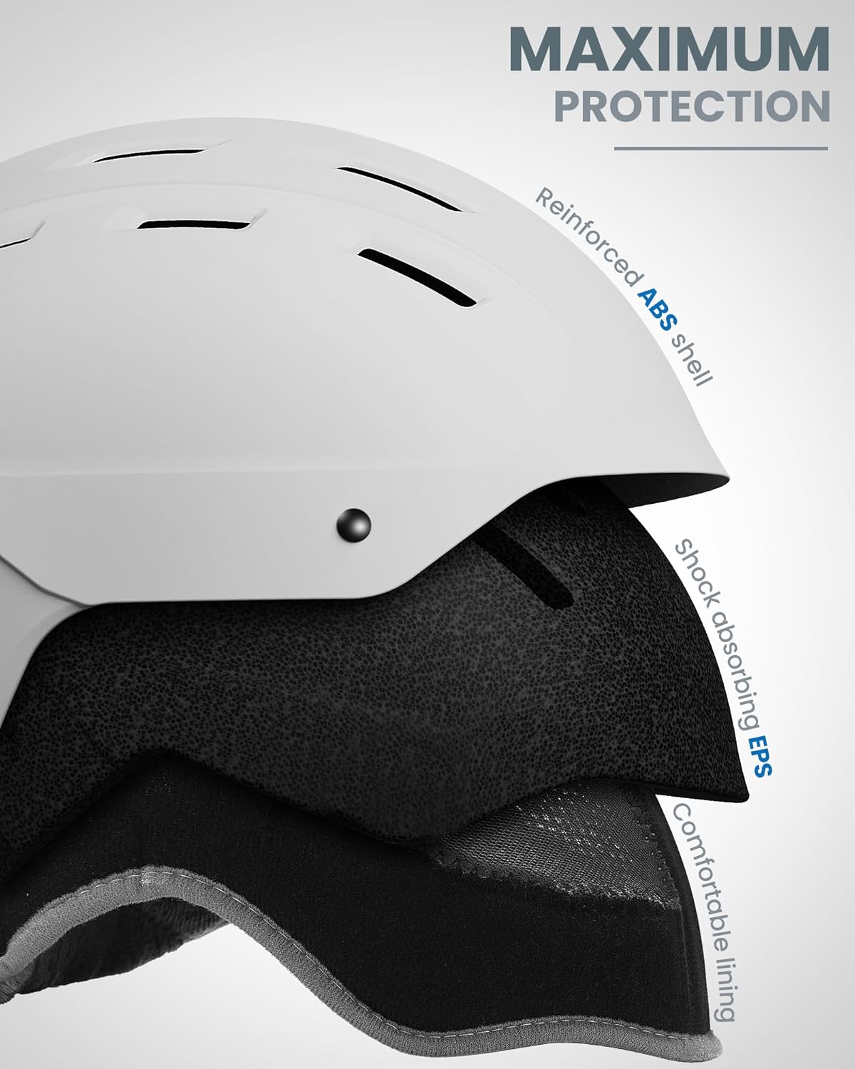 Detalle de OutdoorMaster Snowboard Helmet 14 Vents
