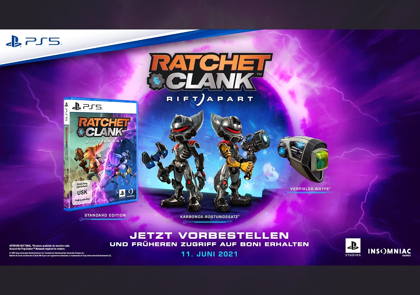 Detalle de Ratchet & Clank: Rift Apart – PlayStation 5 (PS5)
