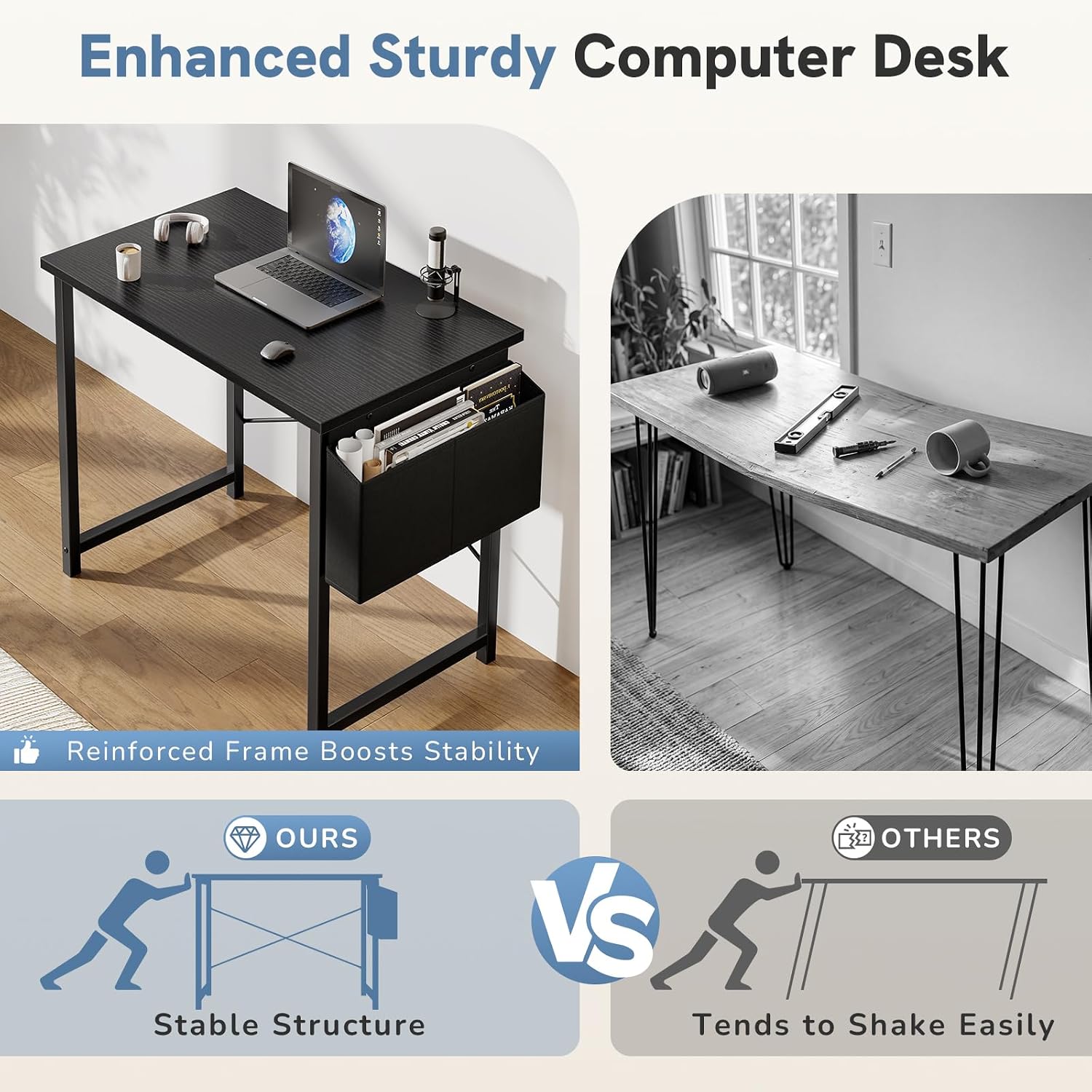 Detalle de DUMOS Computer Desk 31.5-inch