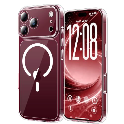Detalle de TAURI for iPhone 18 Pro Max Case with MagSafe – Clear