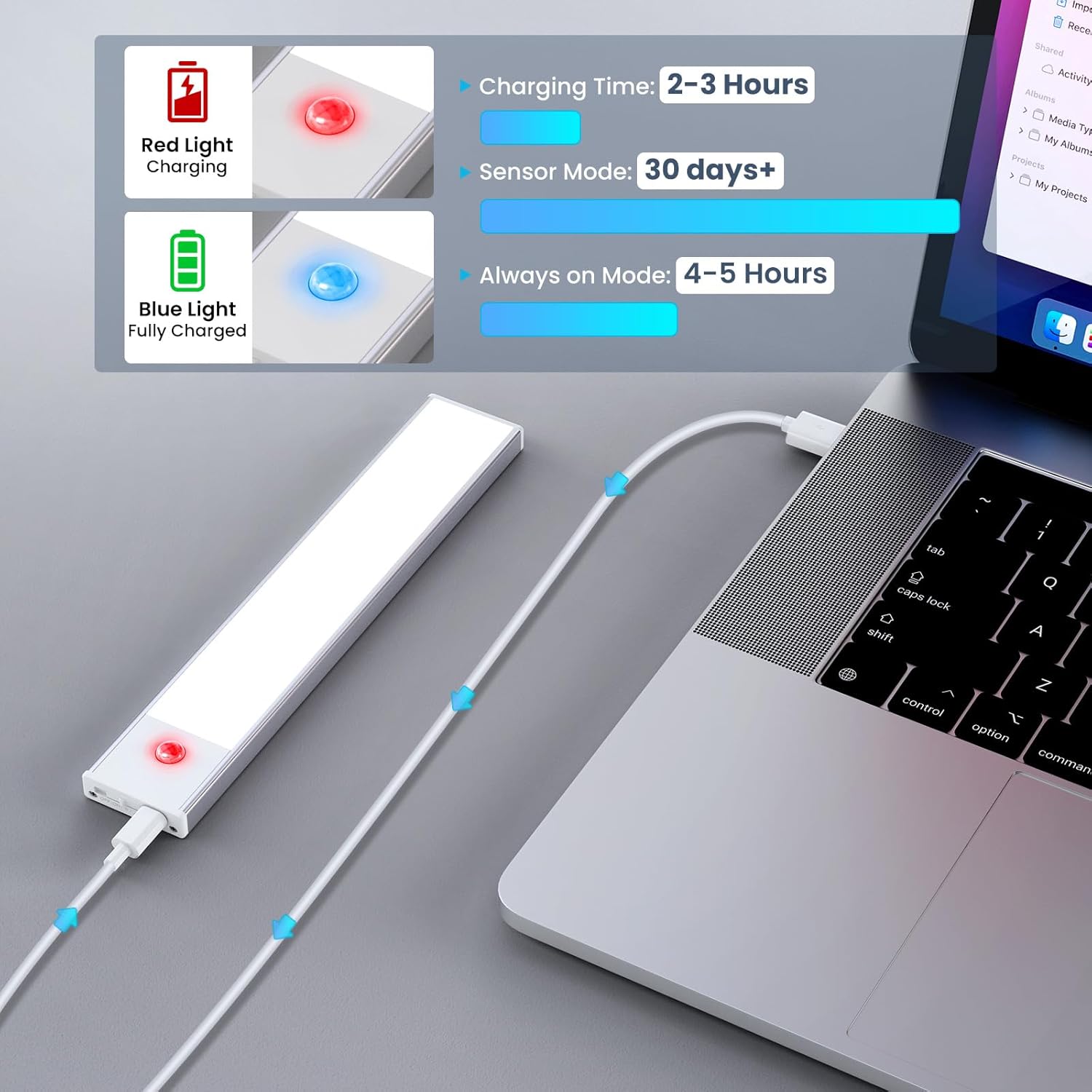 Thumbnail 6 de PALATALA Luz LED Armario 2Pack