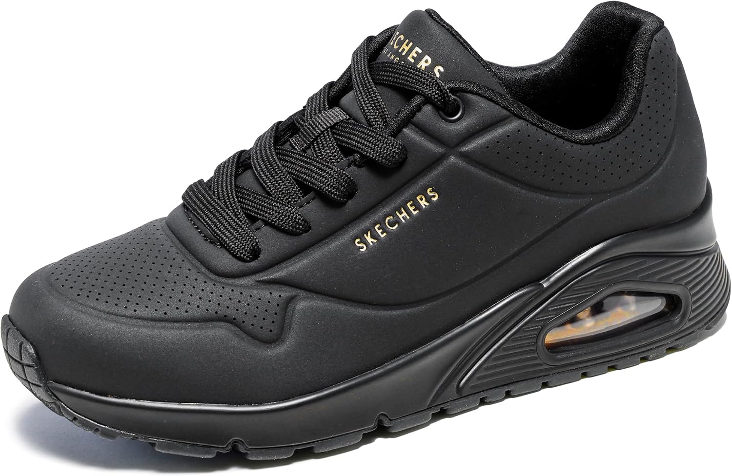 Thumbnail 4 de Skechers Femme UNO Stand on AIR Sneakers Noir (Black/White), 35 EU