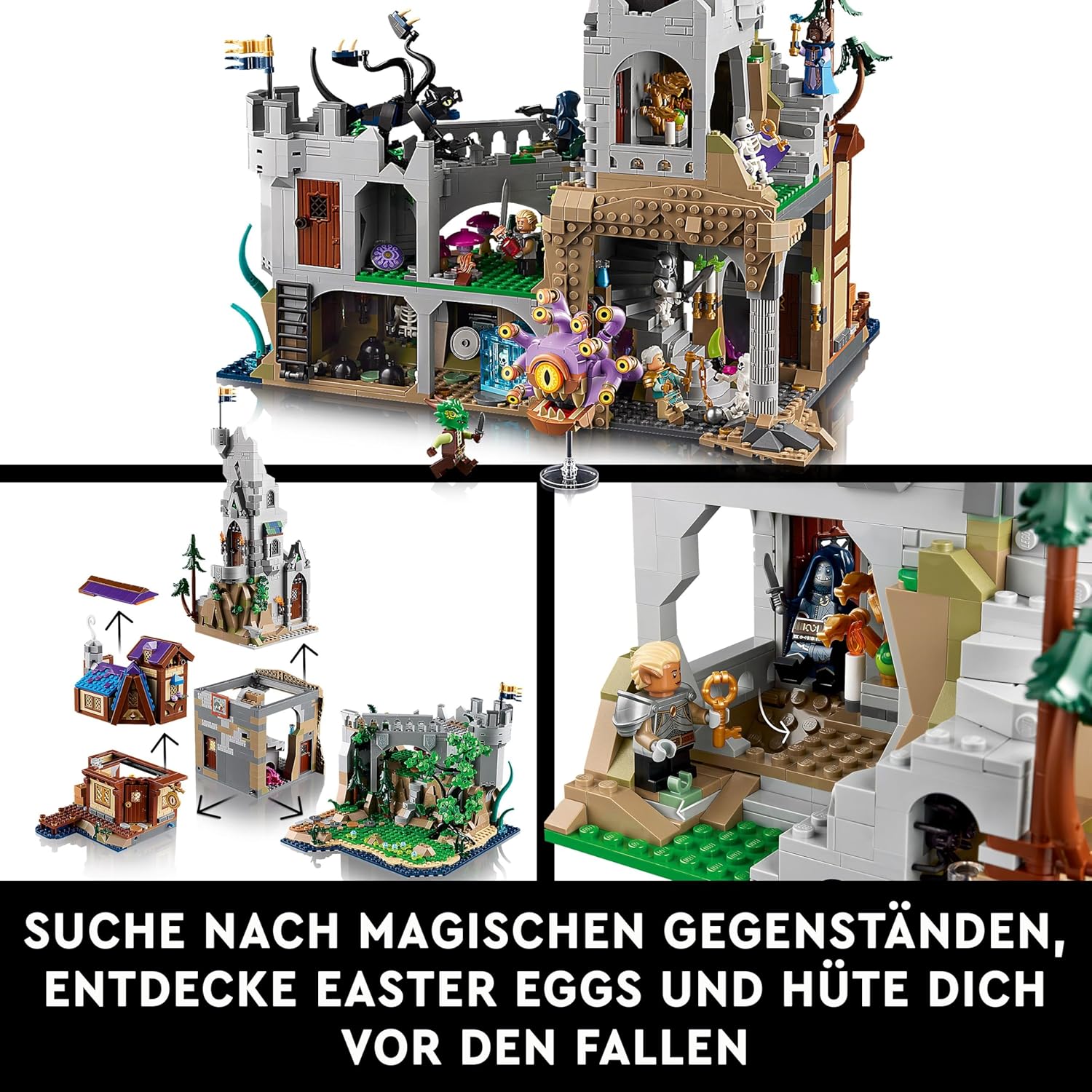Thumbnail 2 de LEGO Ideas 21348 Dungeons & Dragons: Die Sage vom Roten Drachen – Bauset für Erwachsene